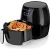 Wouiay Friggitrice ad Aria Calda Senza Olio 5.5 Litri Friggitrice Senza Grassi 1800W