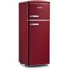 SEVERIN RKG 8931 FRIGORIFERO DOPPIA PORTA LINEA RETRO' 208 LT CLASSE E VINACCIA