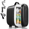 FOHERE MINI FRIGORIFERO 5L, PORTATILE, USB/AC/DC, SUPER SILENZIOSO, DESIGN STACCABILE