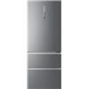 HAIER HTOPMNE7193 FRIGORIFERO COMBINATO 450LT NO FROST CLASSE E PLATINO