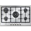 WHIRLPOOL GMR7522/IXL PIANO COTTURA 75CM 5 FUOCHI A GAS GRIGLIE IN GHISA INOX