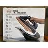Dictrolux Ferro da stiro senza filo cordless ferro a vapore 2in1 2200W piastra ceramica