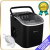 KitchenBrothers Macchina per fare il Ghiaccio 1,2L Macchinetta del Ghiaccio Professionale Ice Ma