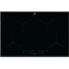 ELECTROLUX EIT81443 PIANO COTTURA DA INCASSO A INDUZIONE 80 CM 4 ZONE NERO
