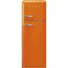 SMEG FAB30ROR5 FRIGORIFERO DOPPIA PORTA CLASSE D ARANCIONE 50'S STYLE
