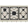 SMEG SRV896AVOGH2 PIANO COTTURA DA 90CM 5 FUOCHI GRIGLIE IN GHISA AVENA - PROMO