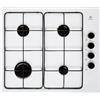 ELECTROLUX KGS6404W PIANO COTTURA GAS SERIE 300 SLIM SIDE CONTROL 60 CM BIANCO