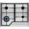 ELECTROLUX KGS6436SX PIANO COTTURA 60CM 4 FUOCHI A GAS GRIGLIE IN GHISA - INOX