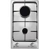 CANDY CDG32/1SPX PIANO COTTURA 2 FUOCHI GAS INCASSO 30CM ACCIAIO INOX