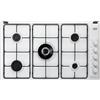 De'Longhi DE LONGHI FLB 59 DD PIANO COTTURA A GAS BIANCO 90 CM 5 FUOCHI 1 DOPPIA CORONA