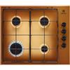 ELECTROLUX KGS6404T PIANO COTTURA 60CM 4 FUOCHI A GAS TERRA DI FRANCIA