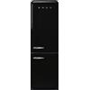 SMEG FAB32RBL5 FRIGORIFERO COMBINATO CLASSE D NERO 50'S STYLE