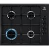 ELECTROLUX KGS6404B PIANO COTTURA GAS SERIE 300 SLIM SIDE CONTROL 60 CM NERO