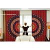 Tenda Mandala Indiana Per Finestra Pannello Per Balcone Set Di Tende Arazzo