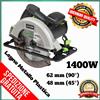 GALAX PRO Sega Circolare elettrica TRIPLO taglio 3 in 1 Lama 185mm legna plastica 6000 RPM