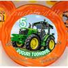 graziano KIT 24PZ PIATTI BICCHIERI TOVAGLIOLI JOHN DEER Trattore Festa Party Tavola BAMBI