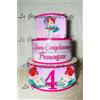 Torta ARIEL 3piani Scenografica personalizzata Polistirolo Finta Compleanno