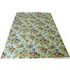 "Handmade" Indiano Doppio Kantha Trapunta Floreale Stampa Copriletto Cotone Coperta Vintage