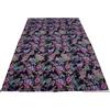 "Handmade" Indiano Doppio Kantha Trapunta Floreale Stampa Copriletto Cotone Coperta Vintage