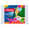VILEDA Spugna Abrasivo Aqua Classic Set 2 Pezzi colore Verde e Giallo VIL144790 VILEDA