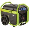 Pramac PX8000 - Generatore Aperto Carellato 6 kW Motore OHV 420 CC 27 L con AVR