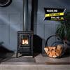 fundicio Stufa a legna in Ghisa 'ARINA' | 6,5 Kw Classe A+ 130m³ Consumo ridotto -2 Kg/h