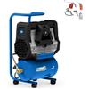 ABAC Start Silent OS20P Compressore Portatile Silenziato 8 bar 6L Oilfree