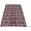 "Handmade" Floreale Indiano Kantha Trapunta Letto Reversibile Fatto a Mano Copriletto Twin