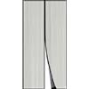 Apalus ZANZARIERA CON MAGNETI PER PORTE, 120 X 220CM - RETE FINE, TENDA TOTALMENTE