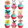 - Fatto a mano - Topper per cupcake BING SULA feste di compleanno sandwich muffin 6pezz BUNNY