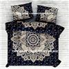 "Handmade" Set Copripiumino Ombre Mandala Coperta Trapunta Letto Indiano