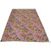 "Handmade" Indiano Doppio Kantha Trapunta Floreale Stampa Copriletto Cotone Coperta Vintage