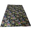 "Handmade" Indiano Doppio Kantha Trapunta Floreale Stampa Copriletto Cotone Coperta Vintage