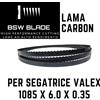 BSW BLADE Lama a nastro 1085x6.0x0.35 Valex SN306 Cod.1452619 per legno