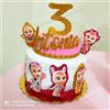 Torta CRY BABIES Scenografica personalizzata Polistirolo Finta Compleanno BABY