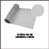 Maurer RETE RICAMBIO ZANZARIERA IN ALLUMINIO PER PORTE FINESTRE ALTEZZA 100 CM GRIGIA
