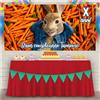 Striscione 200cmX100cm banner PETER RABBIT PERSONALIZZATO Compleanno NOME