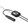 Blaupunkt DAB-S-22a, splitter antenna attivo, distributore radiotelevisivo, impedenza 50 ohm, spina SMB, spina DIN
