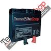 Tecnobike Shop Batteria Ciclica per Veicoli Elettrici AGM 6-DZM-22 - 12V 22Ah a Piombo T8
