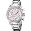 Festina Orologio Donna Cronografo FESTINA F20606/1 in Acciaio con Ghiera Rainbow