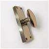 BONOMI Maniglia Cremonese ovale Vintage Ottone per finestre balconi aste esterne BONOMI