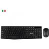 NGS BUNDLE MOUSE E TASTIERA ALLURE KIT 2,4 GHZ BLACK