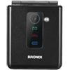 Brondi Cellulare 2G Gprs FLIPPER Dual Sim Black metal 10281070
