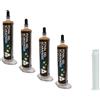 ADAMA 4 X Adama FOVAL GEL SCARAFAGGI esca insetticida attrattivo blatte da 35 GR