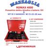 ROTHENBERGER ROMAX 4000 PRESSATRICE ELETTRO-IDRAULICA 18V , SET SV-TH-U-M