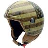 NZI Tonup Graphics Cordovan Casco Moto
