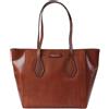 the bridge Borsa A Spalla Shopper A Trapezio The Bridge 44292101 Donna Marrone