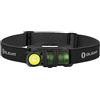 OLIGHT Perun 2 mini Lampada Frontale LED 1100 Lumen Torcia Elettrica Ricaricabile 5 Livelli di luminosità, Regolabile a 180° per Corsa, Jogging, Campeggio, le segnalazioni di emergenza(Verde Oliva)