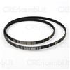 PRINCESS Cinghie 3mm 420mm + 537mm Originali Macchina Pane 151941 152000