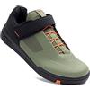 Crankbrothers Stamp Speed Lace, Scarpe da Ciclismo Uomo, Verde Nero Arancione, 45 EU